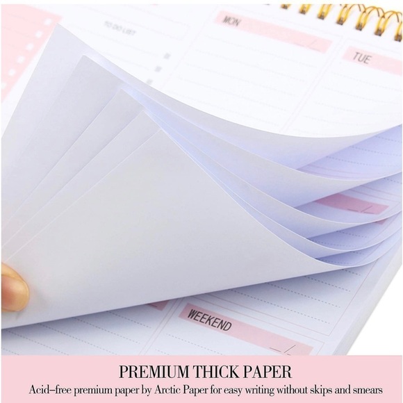 Pink Weekly Planner - Picture 2 of 7